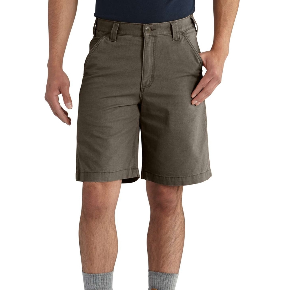 CARHARTT Green Cargo Shorts Durable Relaxed Fit (#1,427)